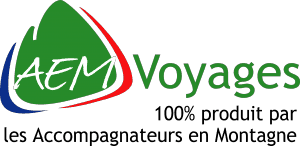 AEM Voyages organisateur de séjours en France et à l'étranger pour les Accompagnateurs en Montagnes